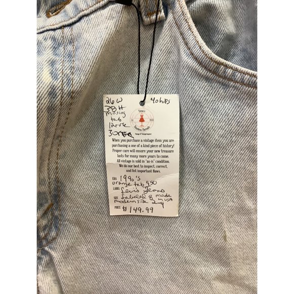 1990's Levi's 950 Jeans - Orange Tab - Picture 11 of 11